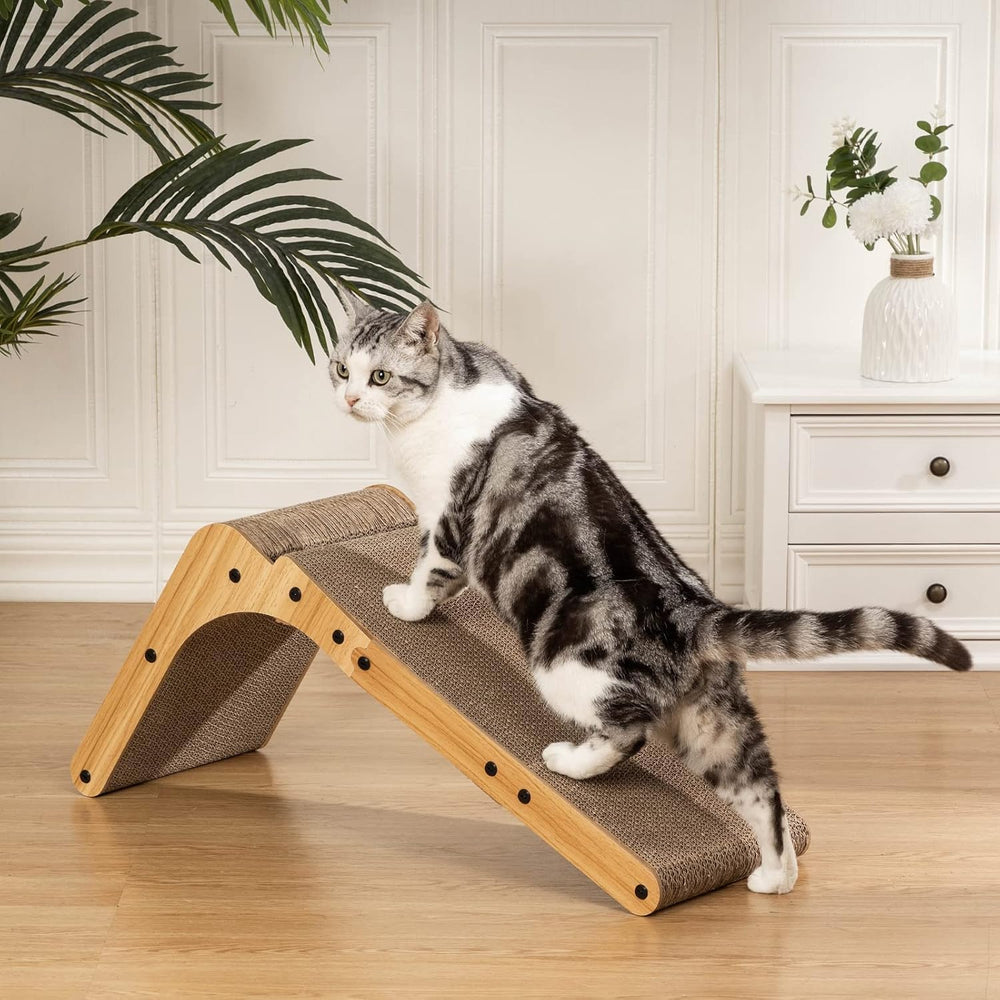 Poils bebe rascador con hierba gatera para atraer felinos