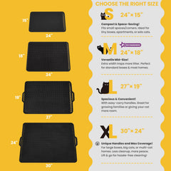Polarduck alfombra con base impermeable, evita filtraciones en el suelo.
