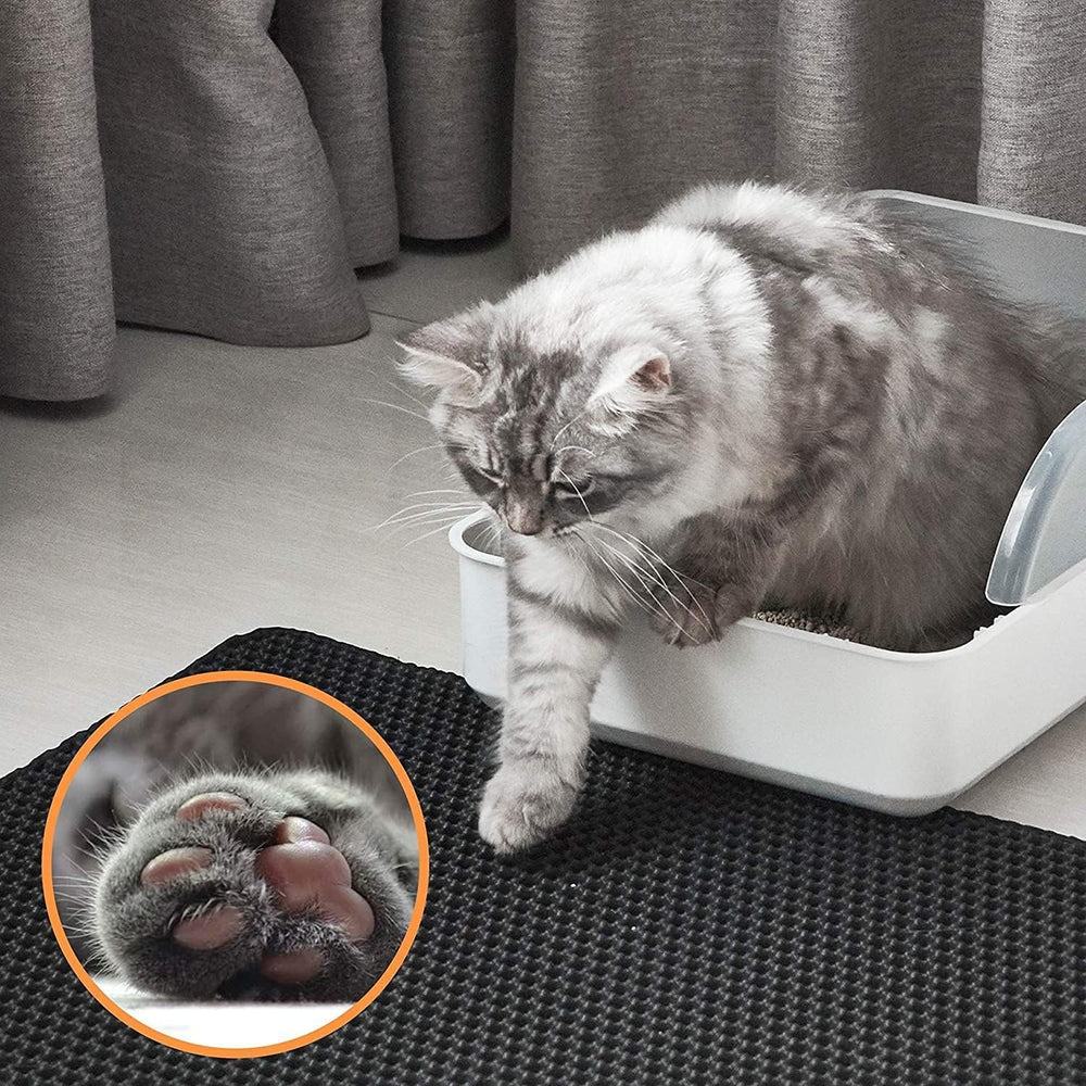 Polarduck Alfombra Limpieza Fácil, se limpia con grifo para mayor conveniencia.
