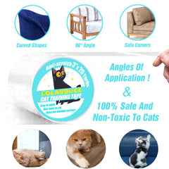 Polarduck protector muebles transparente mantiene la decoración sin interrupciones
