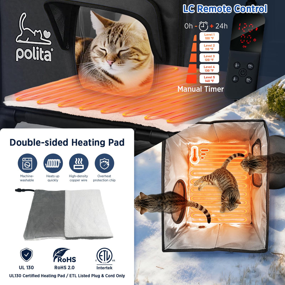 Polita diseño modular, instalación rápida en tres minutos.