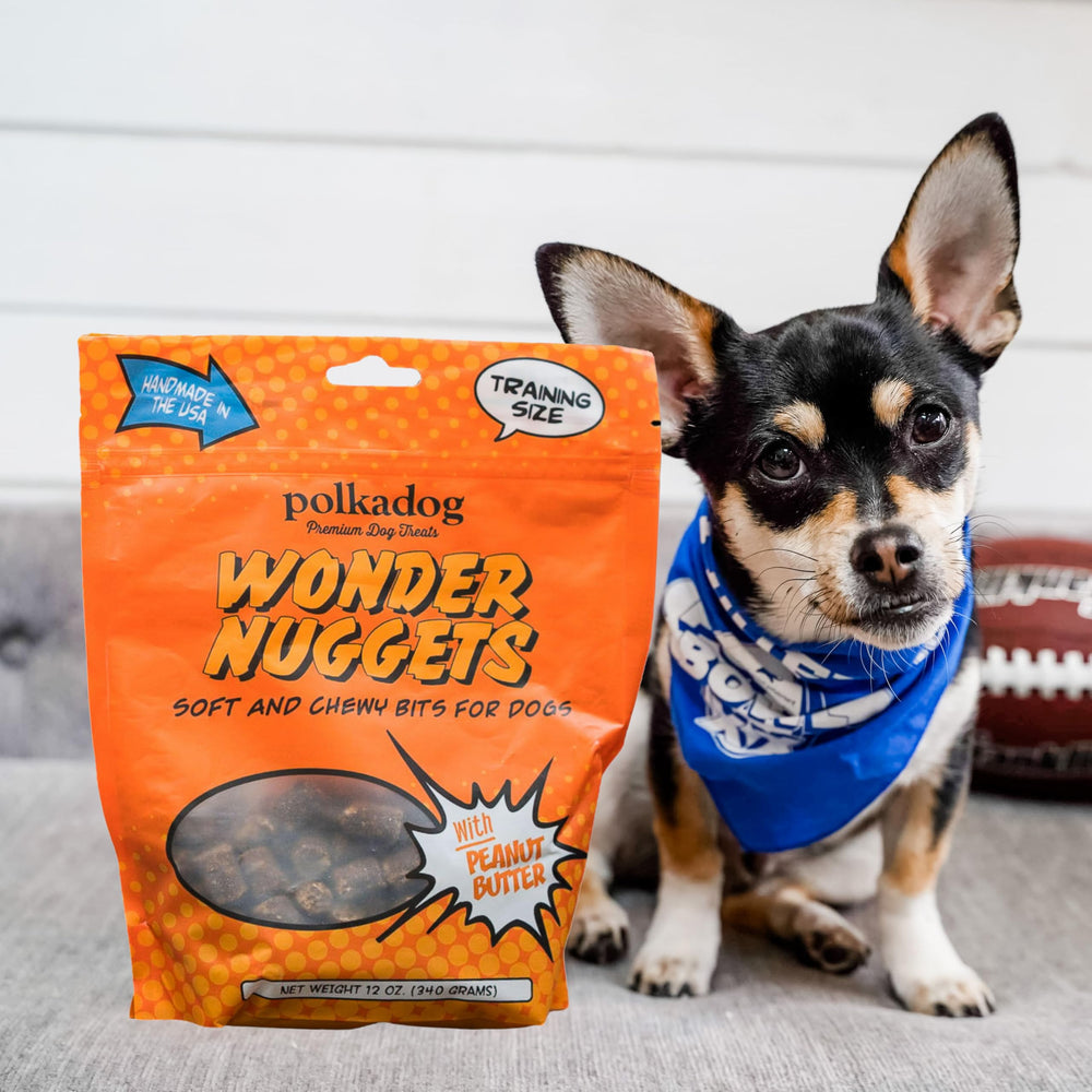 Polkadog Wonder Nuggets: elaborados en Boston con cuidado artesanal.
