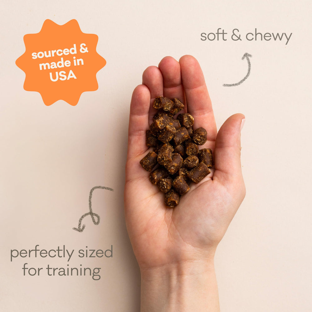 Polkadog Wonder Nuggets: ingredientes limitados a base de plantas para dietas sensibles.