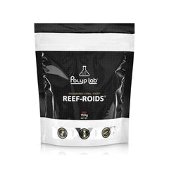 Polyp Lab Reef-Roids en empaque visible para alimentación de corales