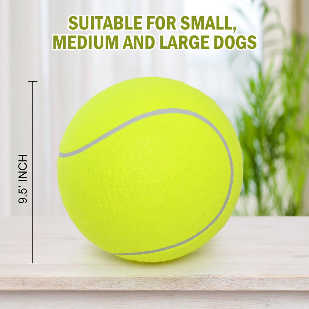Pomeat dos-bolas-tenis gigante para entrenamiento y juego activo.