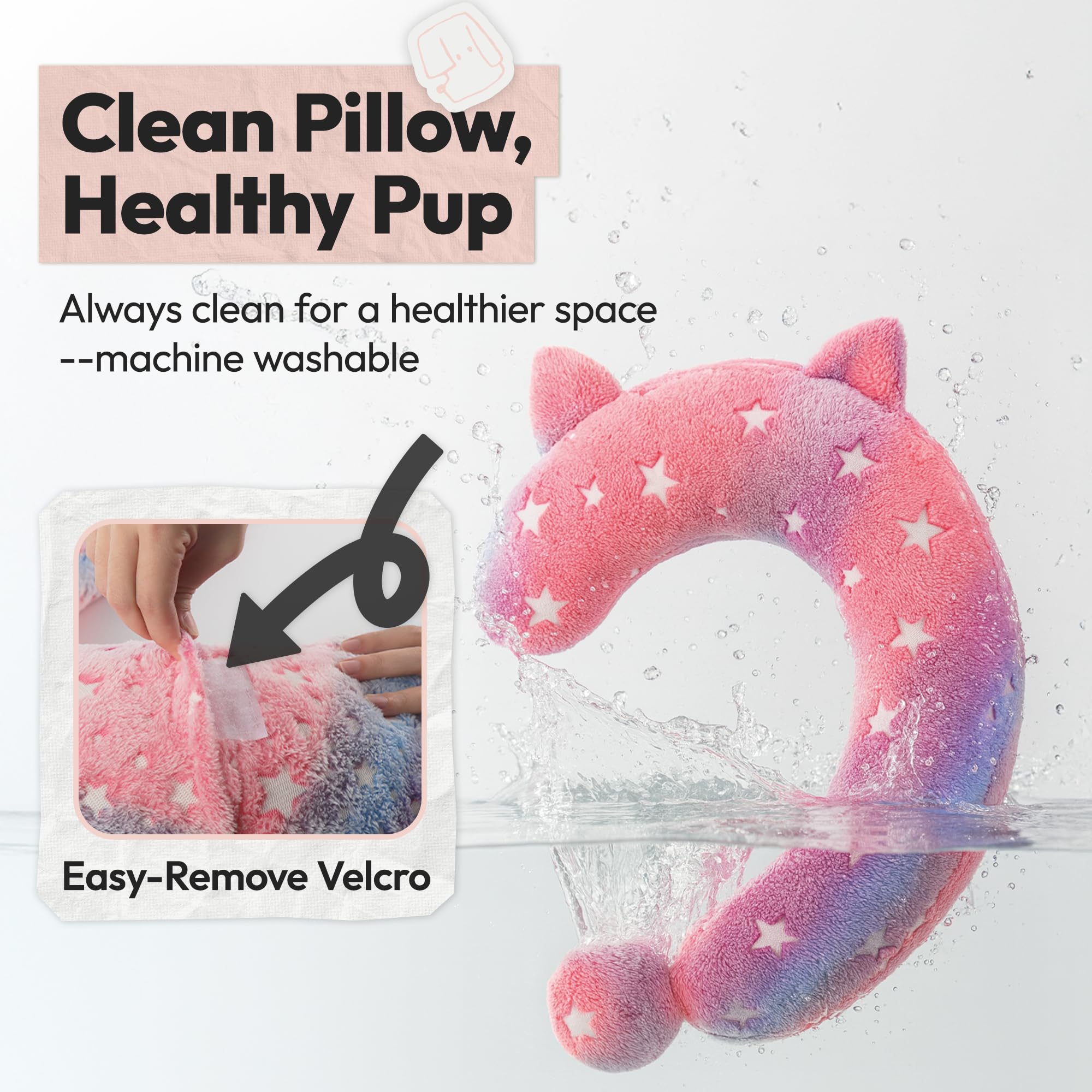 POMESEA Almohada de tamaño mediano, ideal como regalo para la familia.