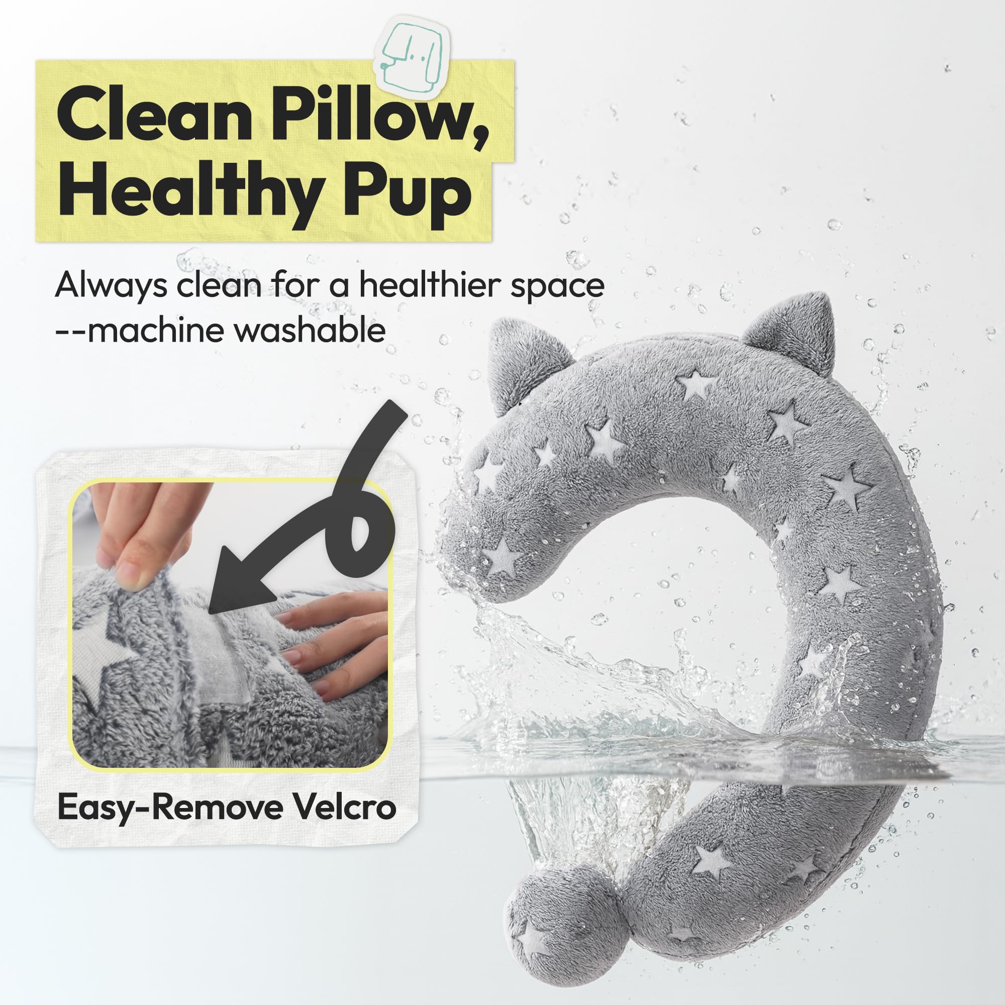 POMESEA Almohada uso doméstico crea un ambiente relajante.