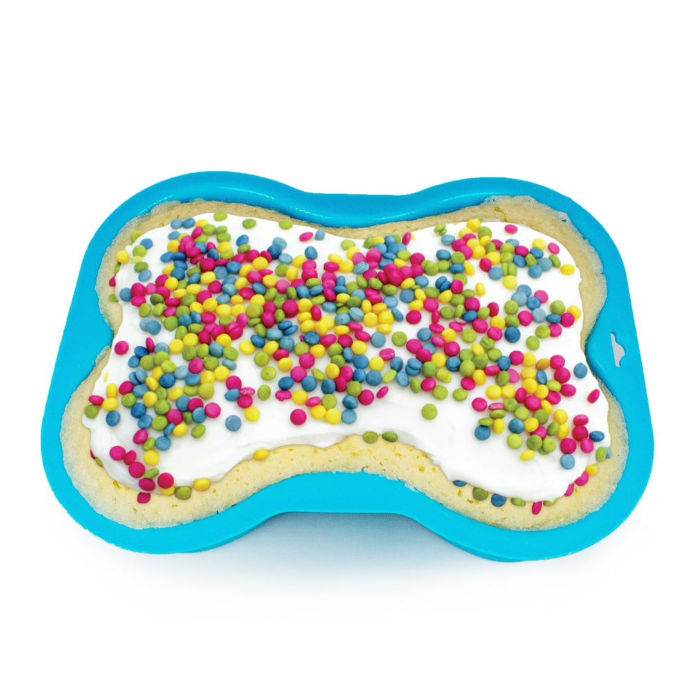 Pooch Cake Kit mezcla de glaseado para perros, textura suave para servir.