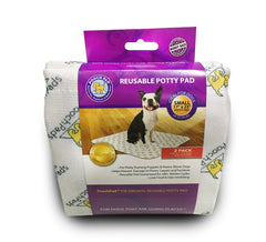 PoochPad Original, vista frontal del tapete lavable, ideal para entrenamiento de cachorros.