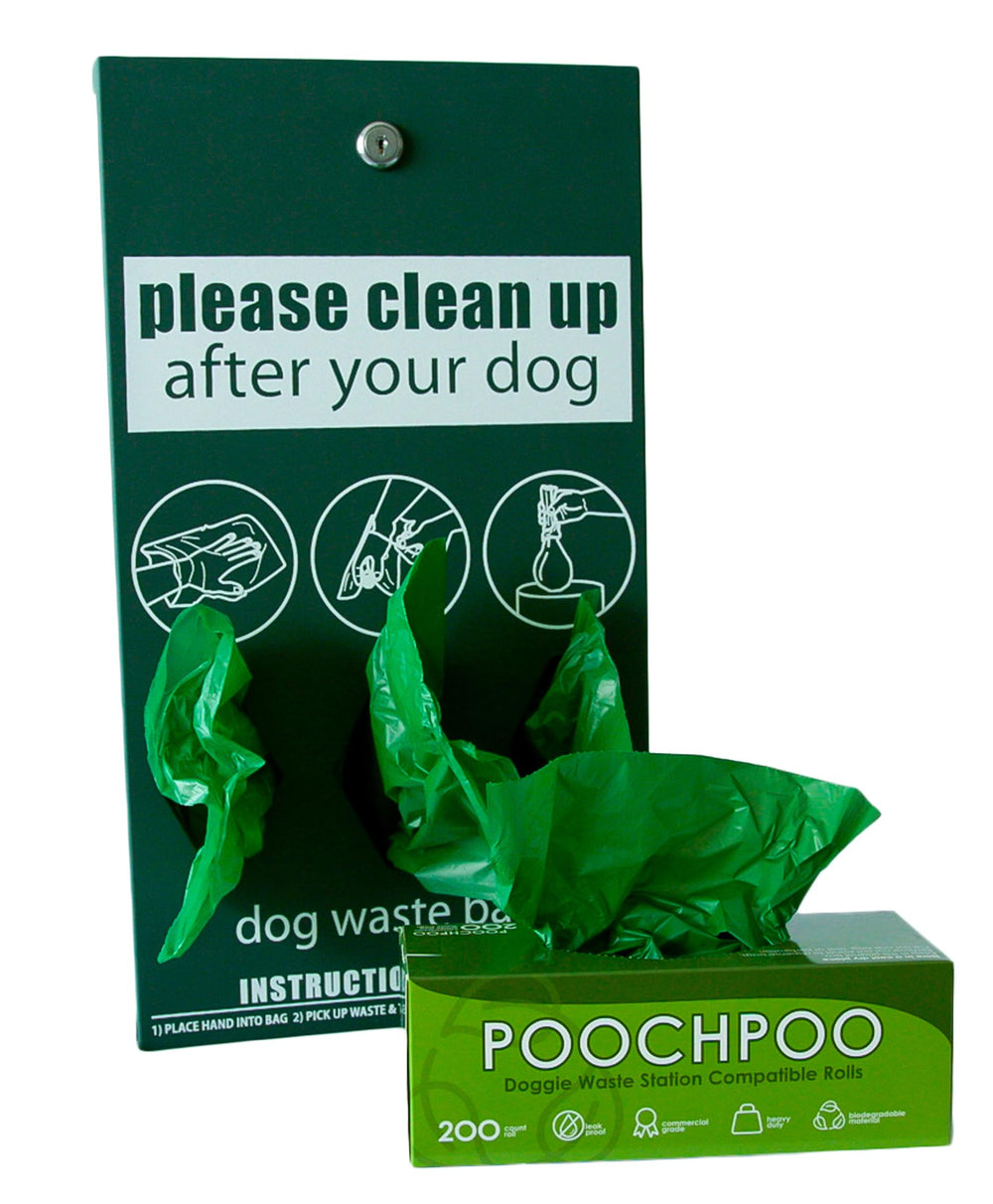 POOCHPOO bolsas opacas y resistentes para áreas públicas