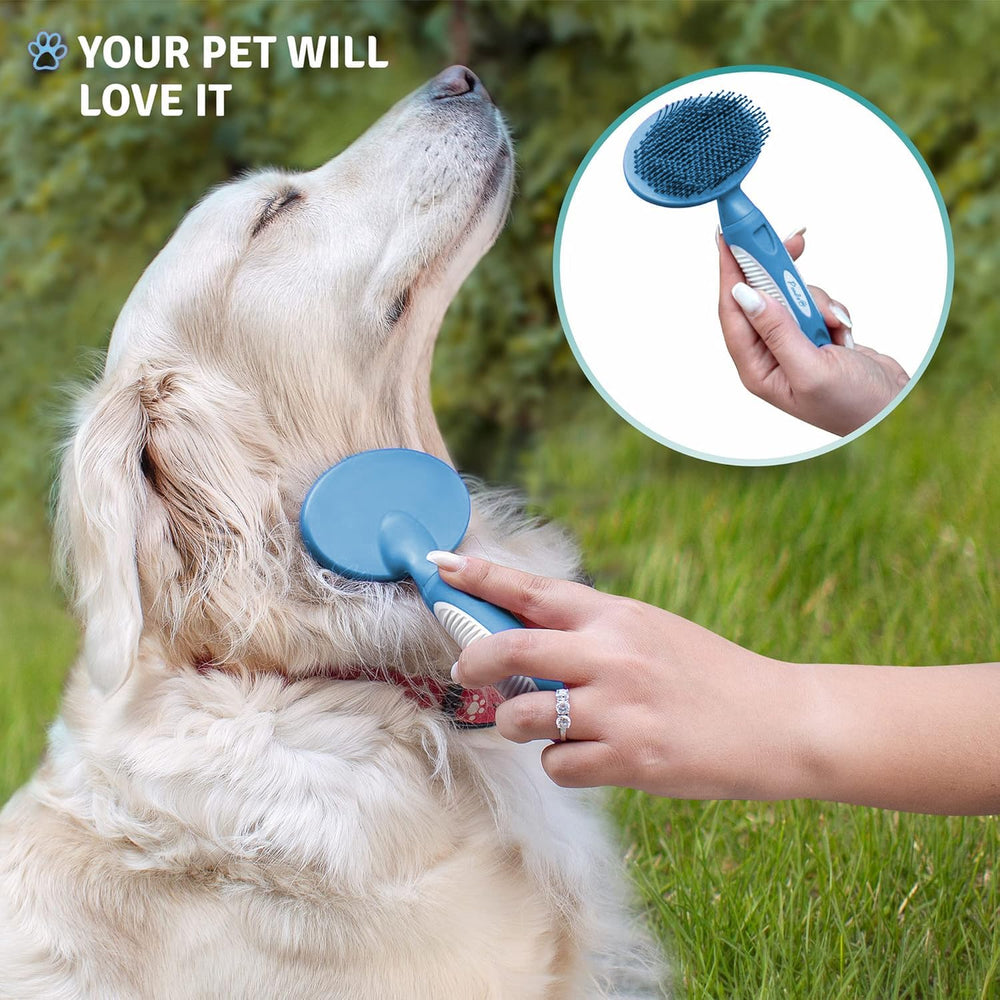 POODLIE cepillo para mantener pelaje sano y limpio, reduce pelos sueltos