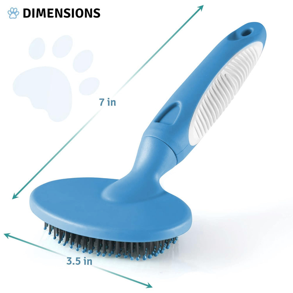 POODLIE cepillo suave para pelo corto y largo, cuida el pelaje con delicadeza