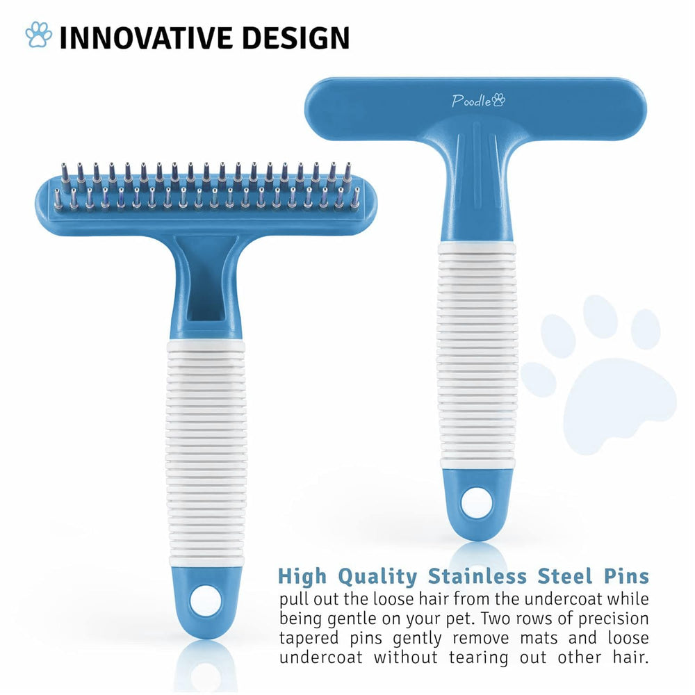 POODLIE funciona en varias razas y tipos de pelaje para grooming.