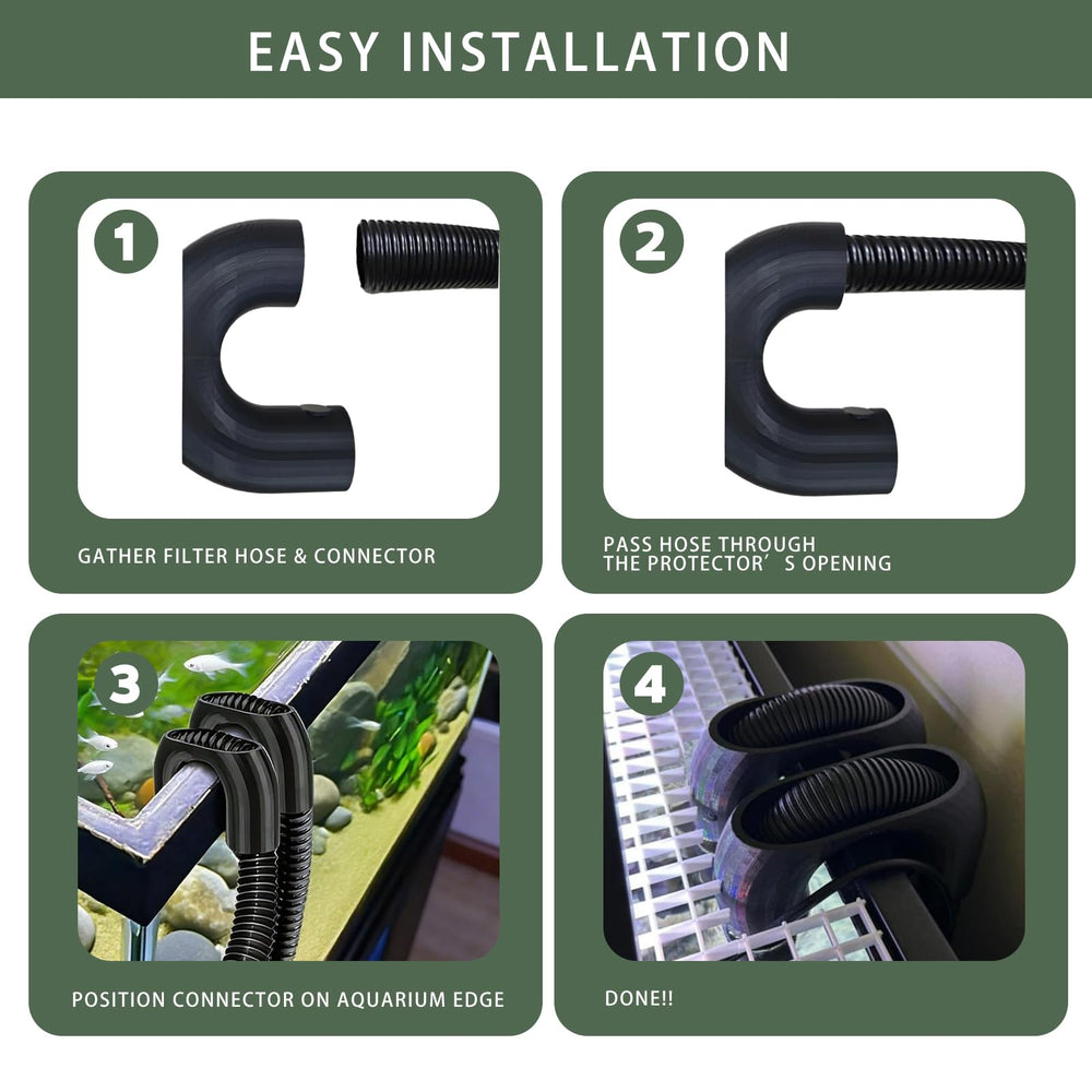 PoolTechX conector de borde para Fluval FX2, flujo optimizado