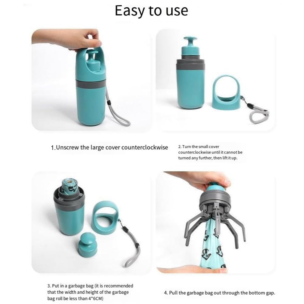 Diseño ligero y compacto, fácil de llevar en mochila o correa.