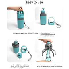 Diseño ligero y compacto, fácil de llevar en mochila o correa.