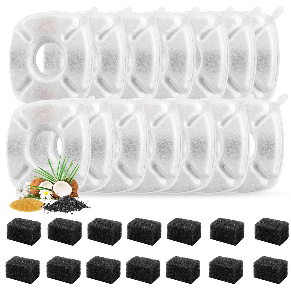 Porens filtros para fuente de gato 95oz frente, para agua limpia y fresca.