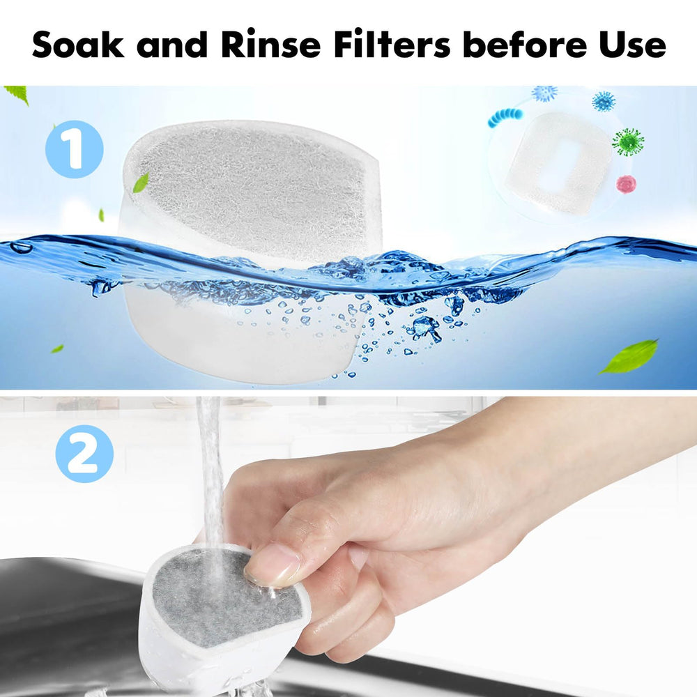 Uso práctico de filtros Porens para gatos para agua más fresca.