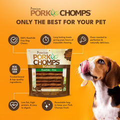 Pork Chomps: ingredientes de calidad con piel de cerdo real como principal
