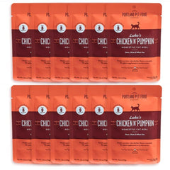 Portland Pet Food Company, bolsa de gato Luke's Chicken N' Pumpkin, comida húmeda de calidad