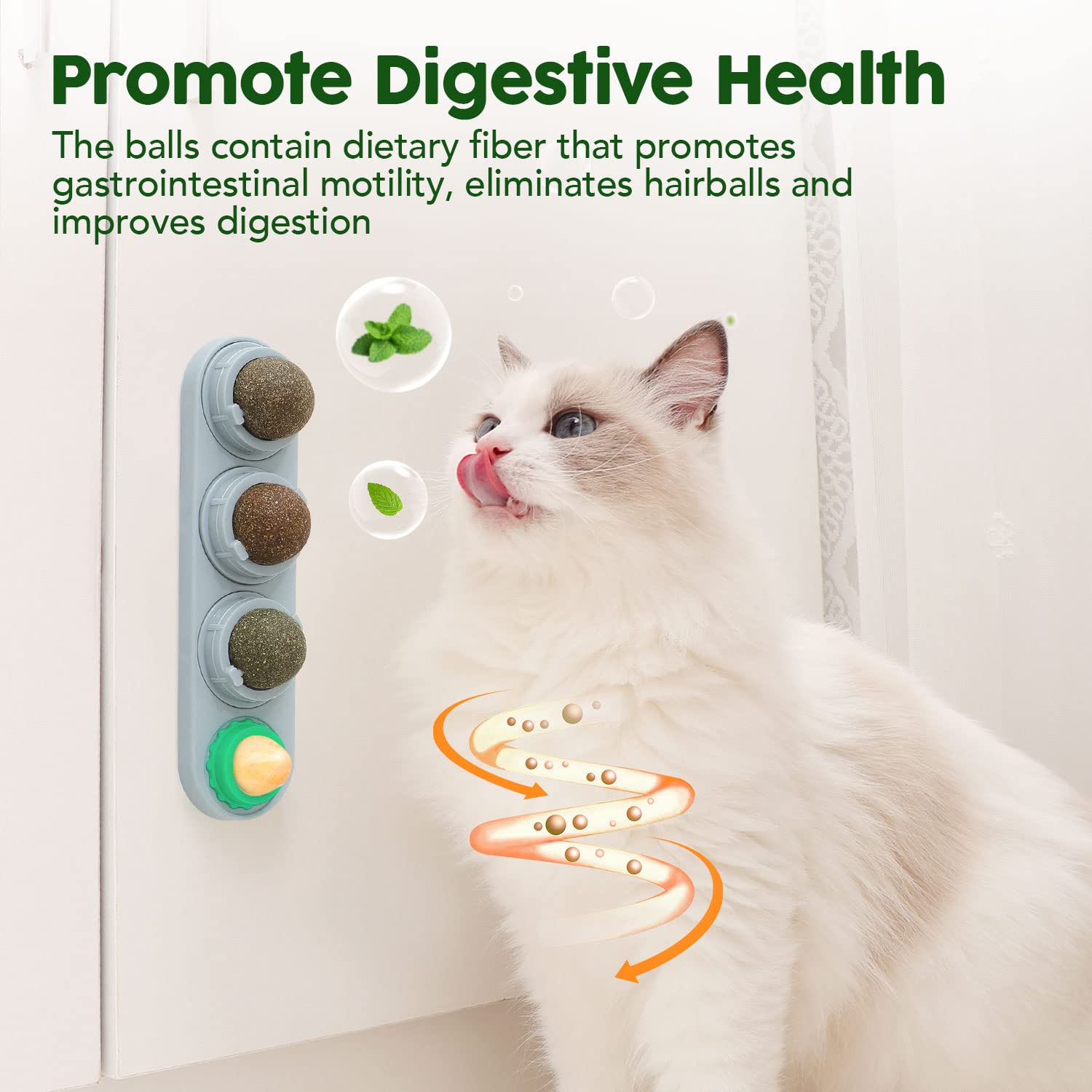 Bola Potaroma de energía para gatos para activar movimiento y metabolismo.
