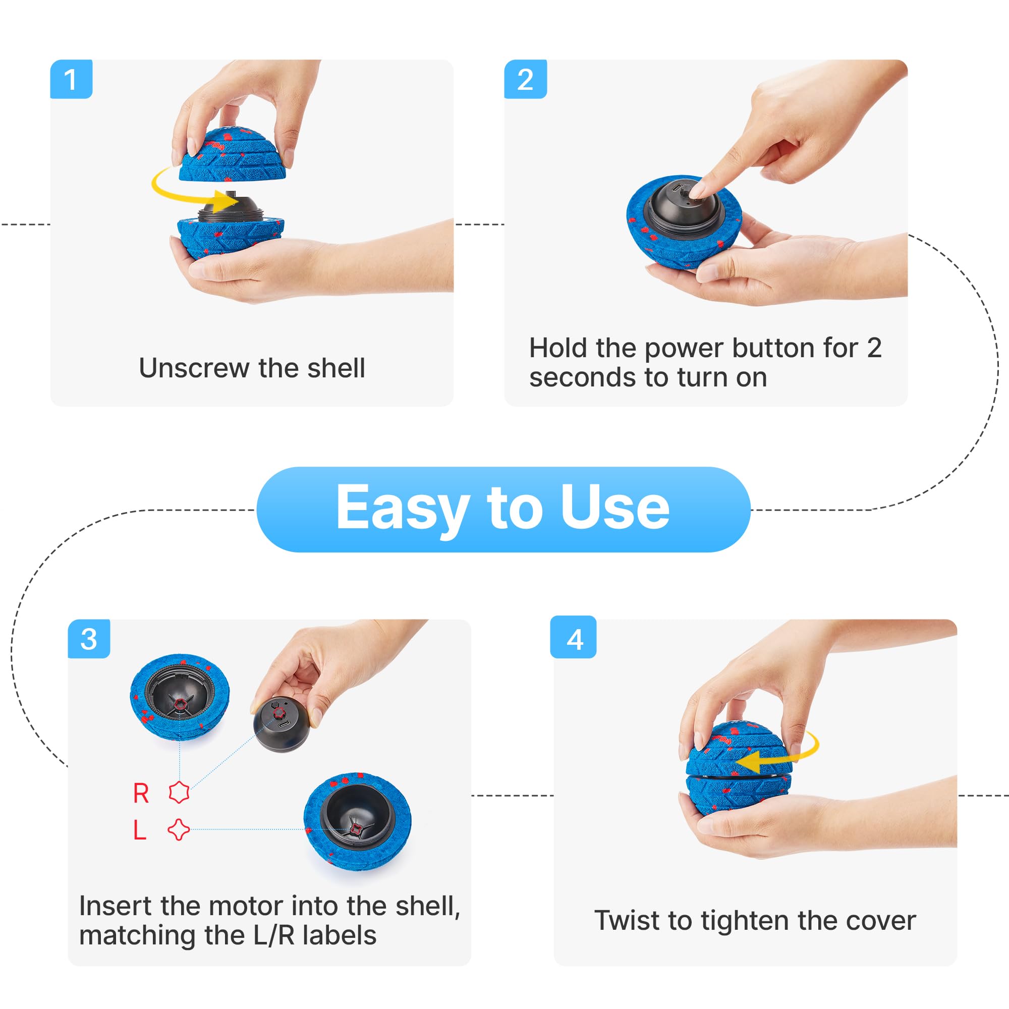 Potaroma perfecta para juego interior o exterior seguro