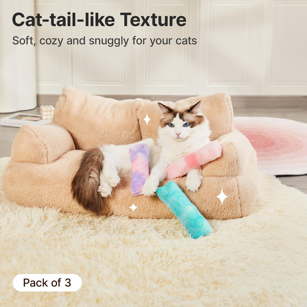 Potaroma cojines catnip color pastel para rascar y jugar