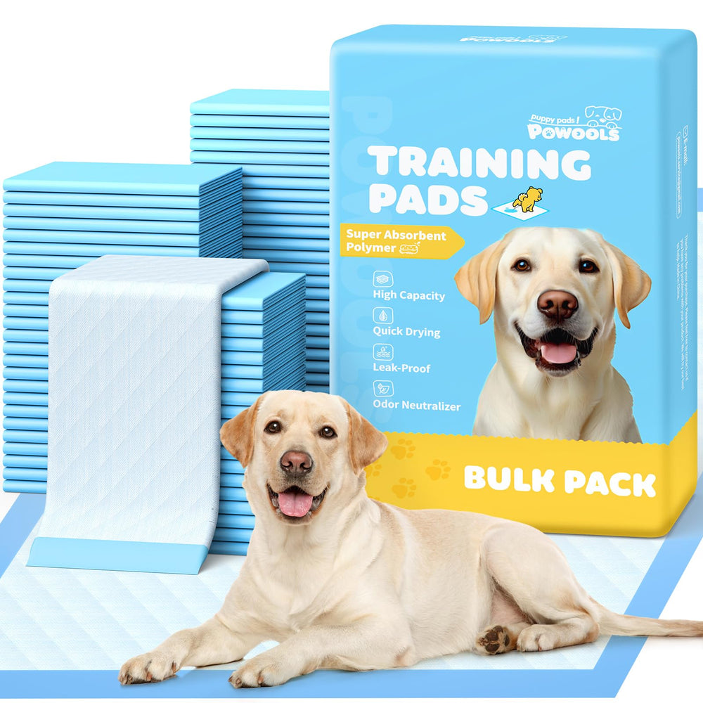 Powools almohadillas para perros 34x28, ideal entrenamiento y protección del suelo.