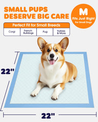 Powools Puppy Pads 6 capas con absorción alta para líquidos