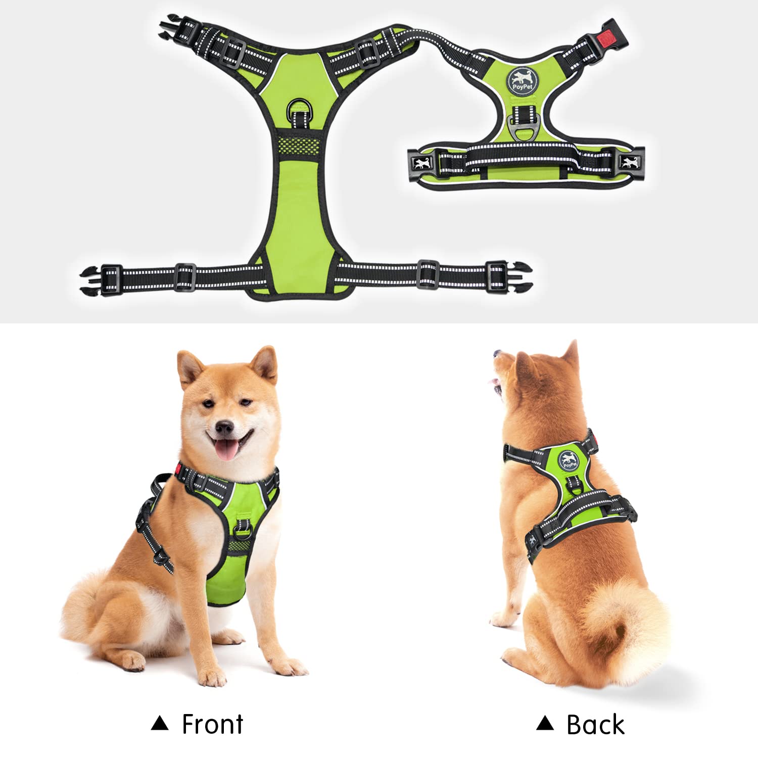 PoyPet asa de control ergonómica para sujetar con comodidad.