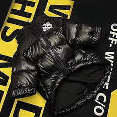 PQIQP chaqueta para perro con cuello alto, protección contra el viento