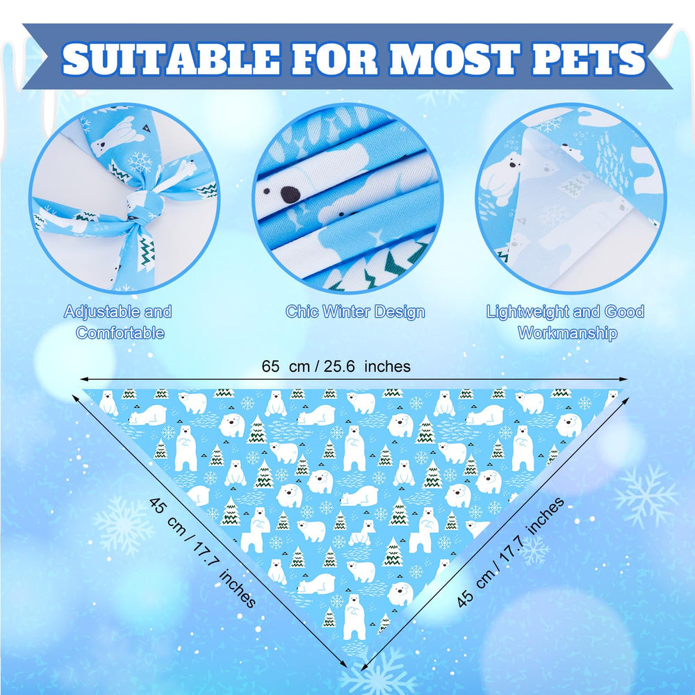 Bandana Preboun oso polar para paseos invernales con estilo
