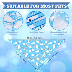 Bandana Preboun oso polar para paseos invernales con estilo