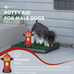 Prefdo hidrante para perros, tamaño mini, ideal para razas pequeñas y apartamentos.
