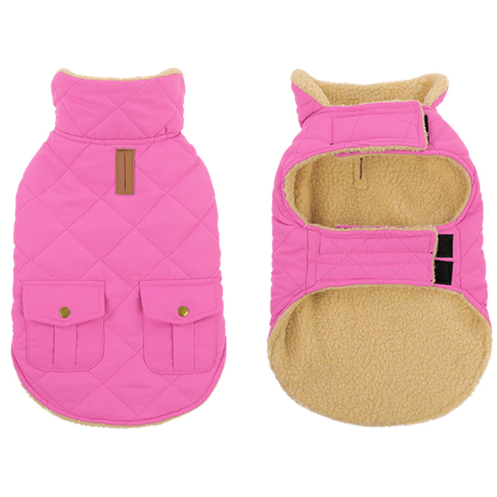 Preferhouse capa para perro grande - interior forro fleece, comodidad y abrigo suave.