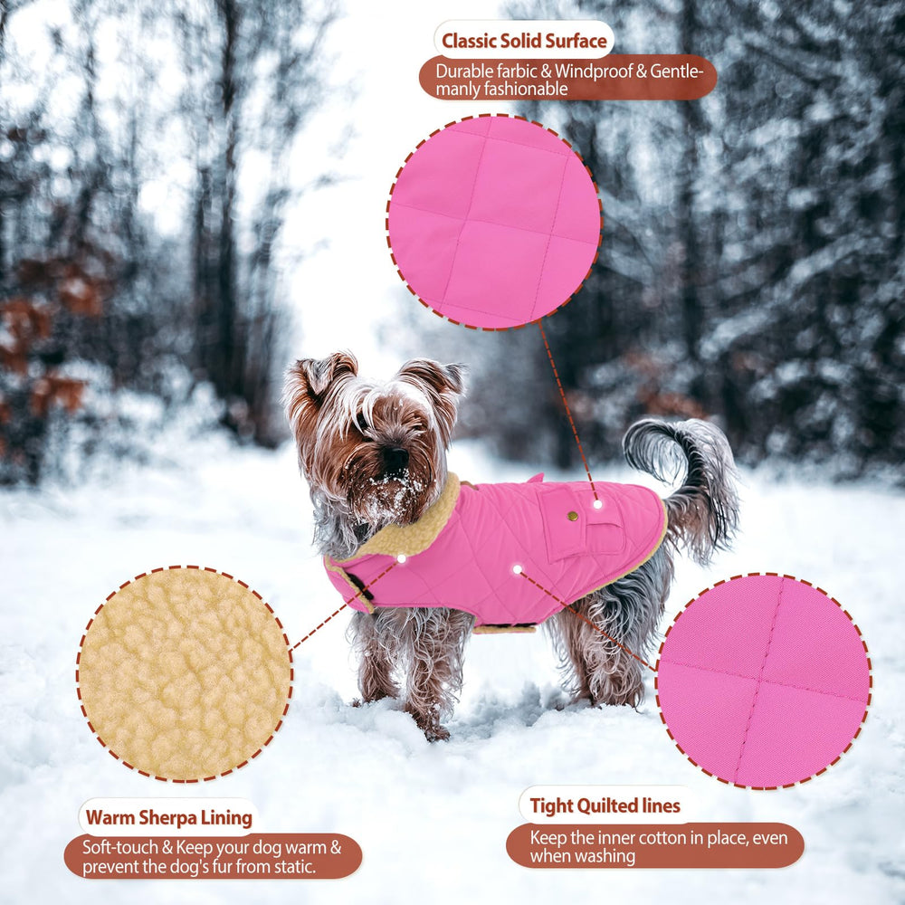 Preferhouse capa perro rosa XL diseño arnes integrado