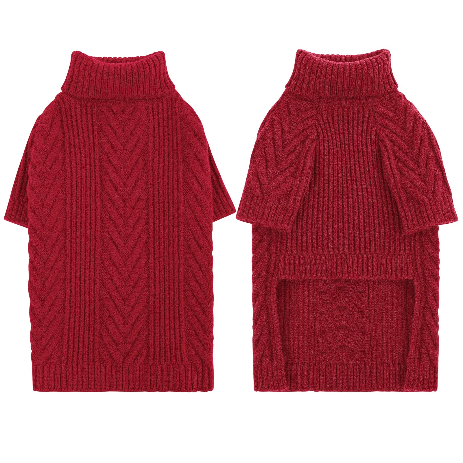 Preferhouse suéter perro grande, material grueso y cálido para inviernos.