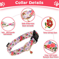 Collar PREHAI algodón suave, ideal para piel sensible y uso diario.
