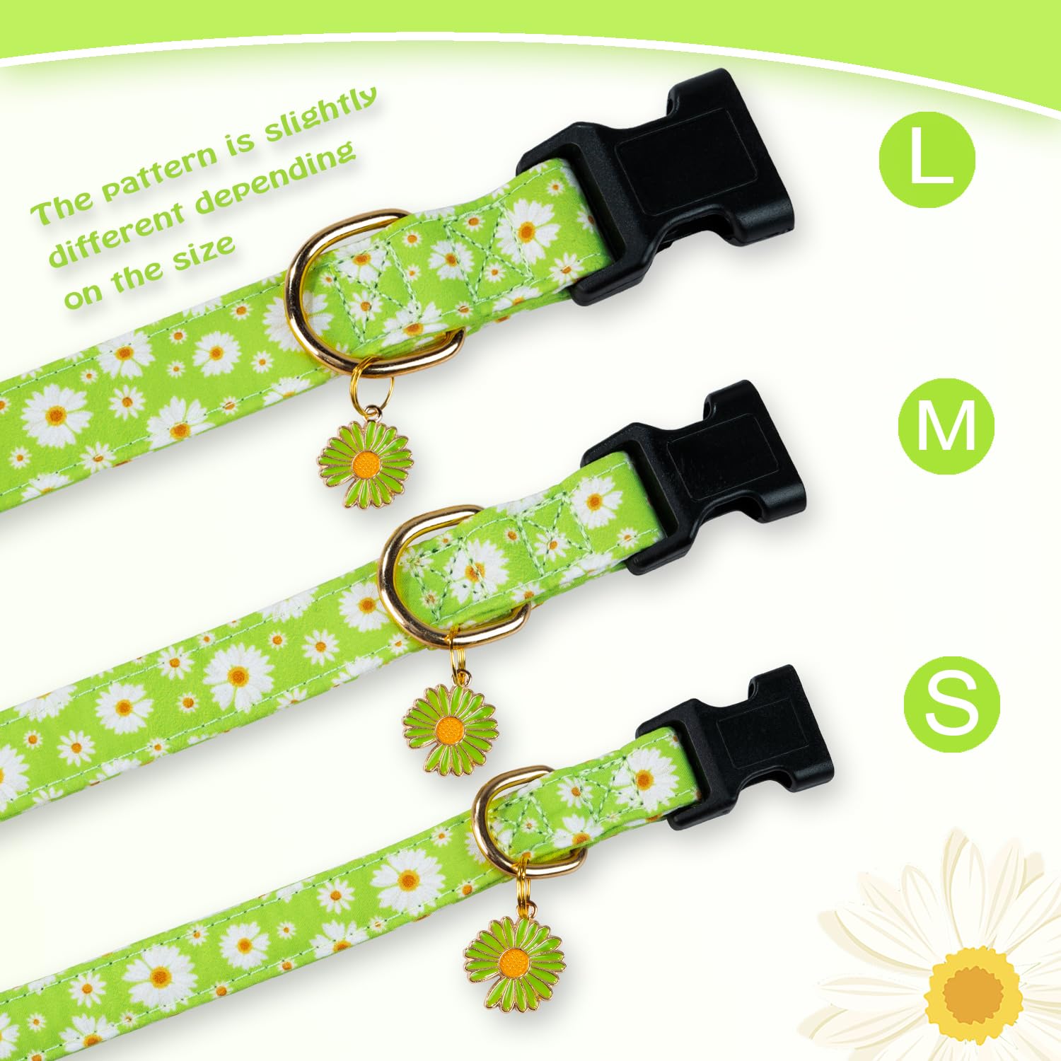 Collar ajustable PREHAI para diferentes cuellos, cómodo sin apretar.