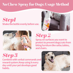 Premier Pet Bitter Apple Spray muestra ingredientes naturales y ausencia de alcohol