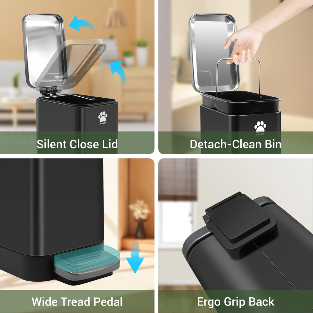 PREMJIN dispensador-bolsas de pared para bolsas y liners