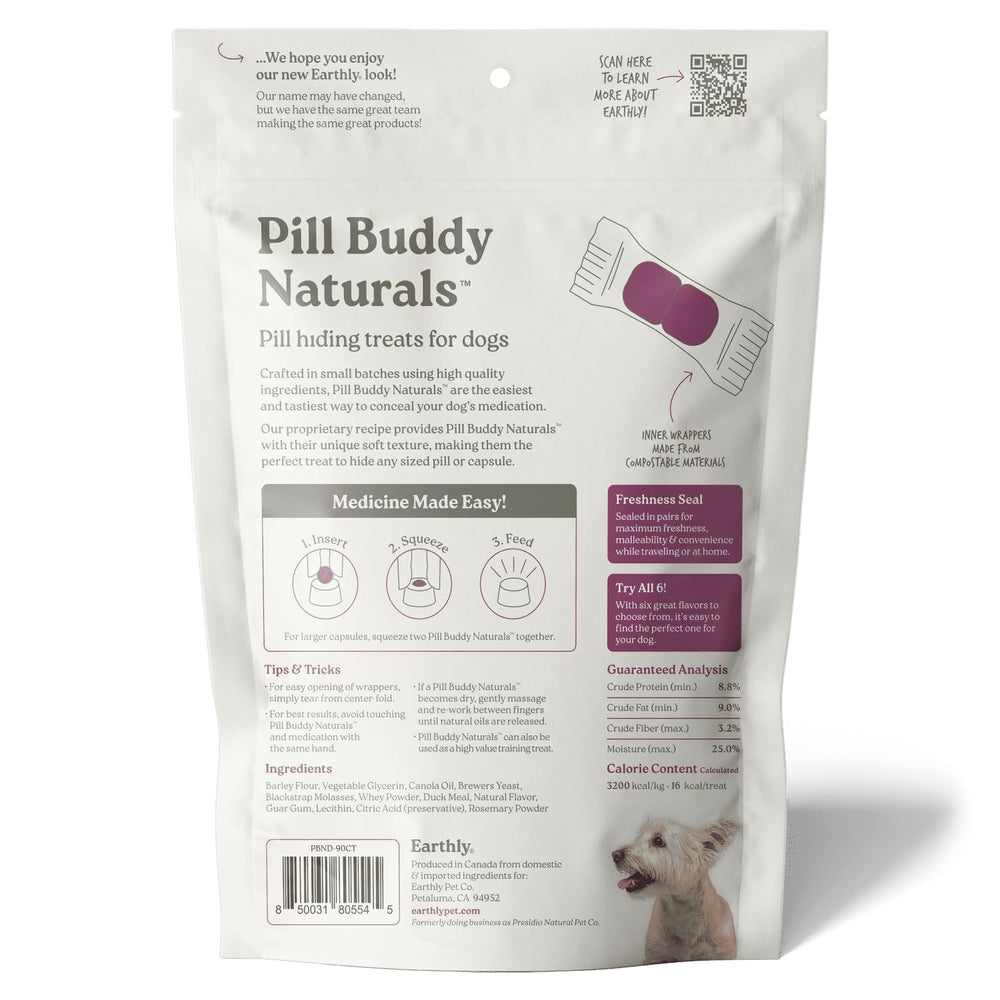 Presidio perfecto para perros exigentes al paladar al ocultar medicamentos.