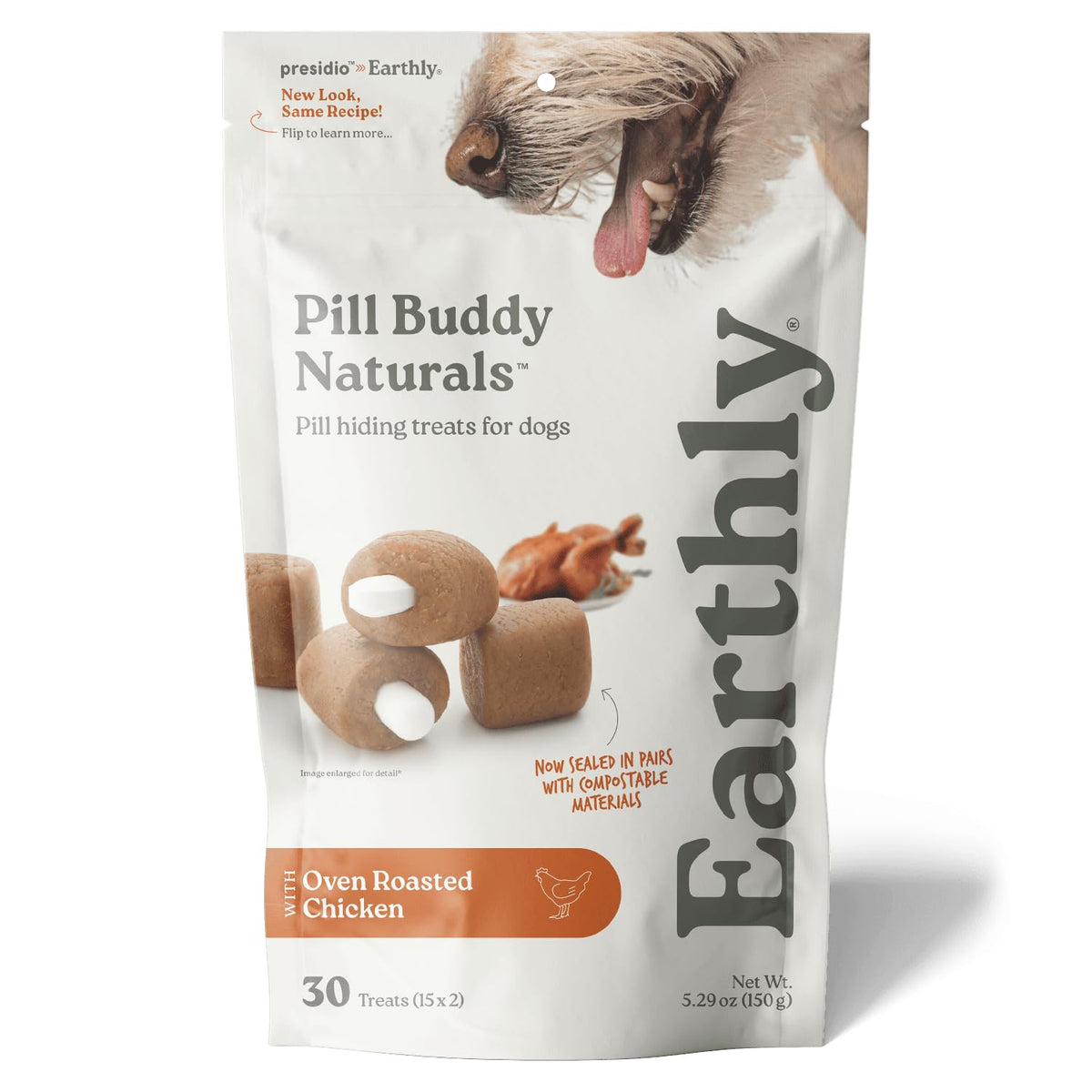 Presidio Pill Buddy Naturals: envase nuevo para conservar frescura.