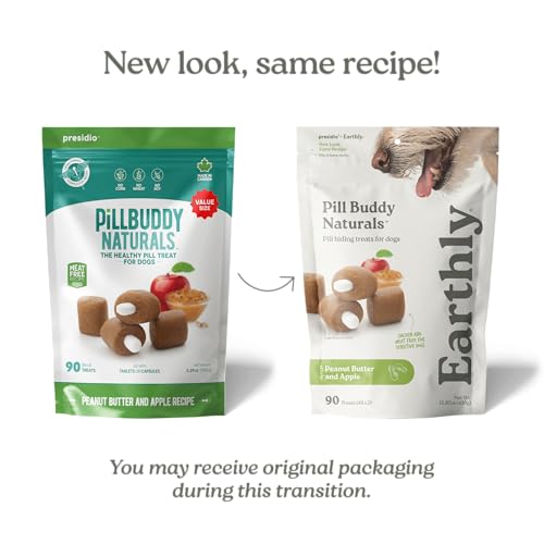 Presidio Pill Buddy Naturals oculta píldoras de cualquier tamaño con facilidad.