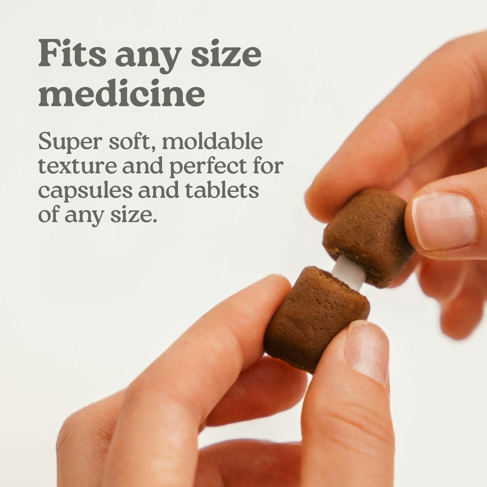 Presidio Pill Buddy Naturals sabor enriquecido oculta el olor.