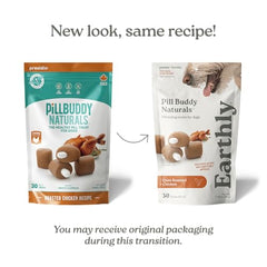 Presidio Pill Buddy Naturals: textura suave que facilita ocultar pastillas.