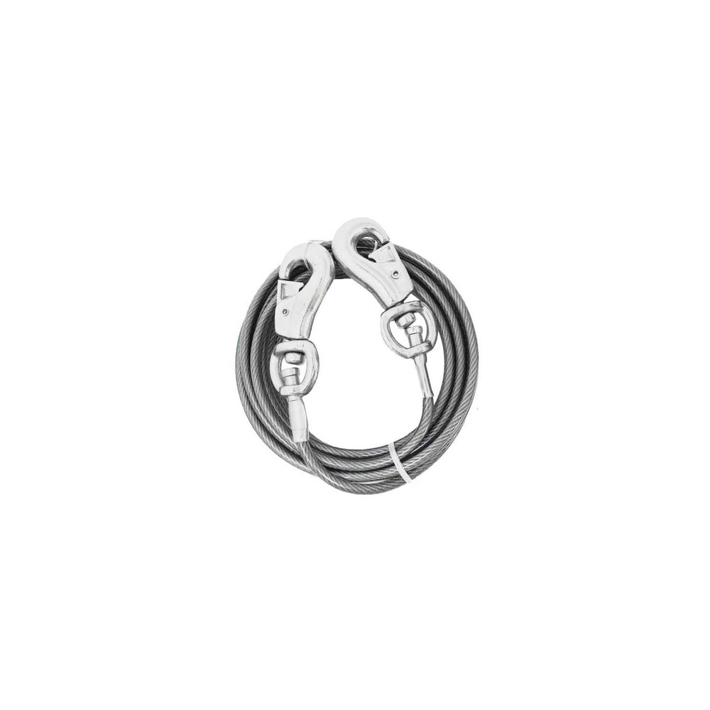 Prestige Super-Beast: correa de amarre de 20 pies para perros grandes, resistencia superior para exteriores y terrenos irregulares