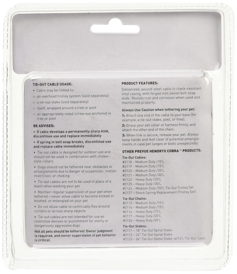 Cadena de 3.8 mm Prevue 2117, alta resistencia para razas grandes
