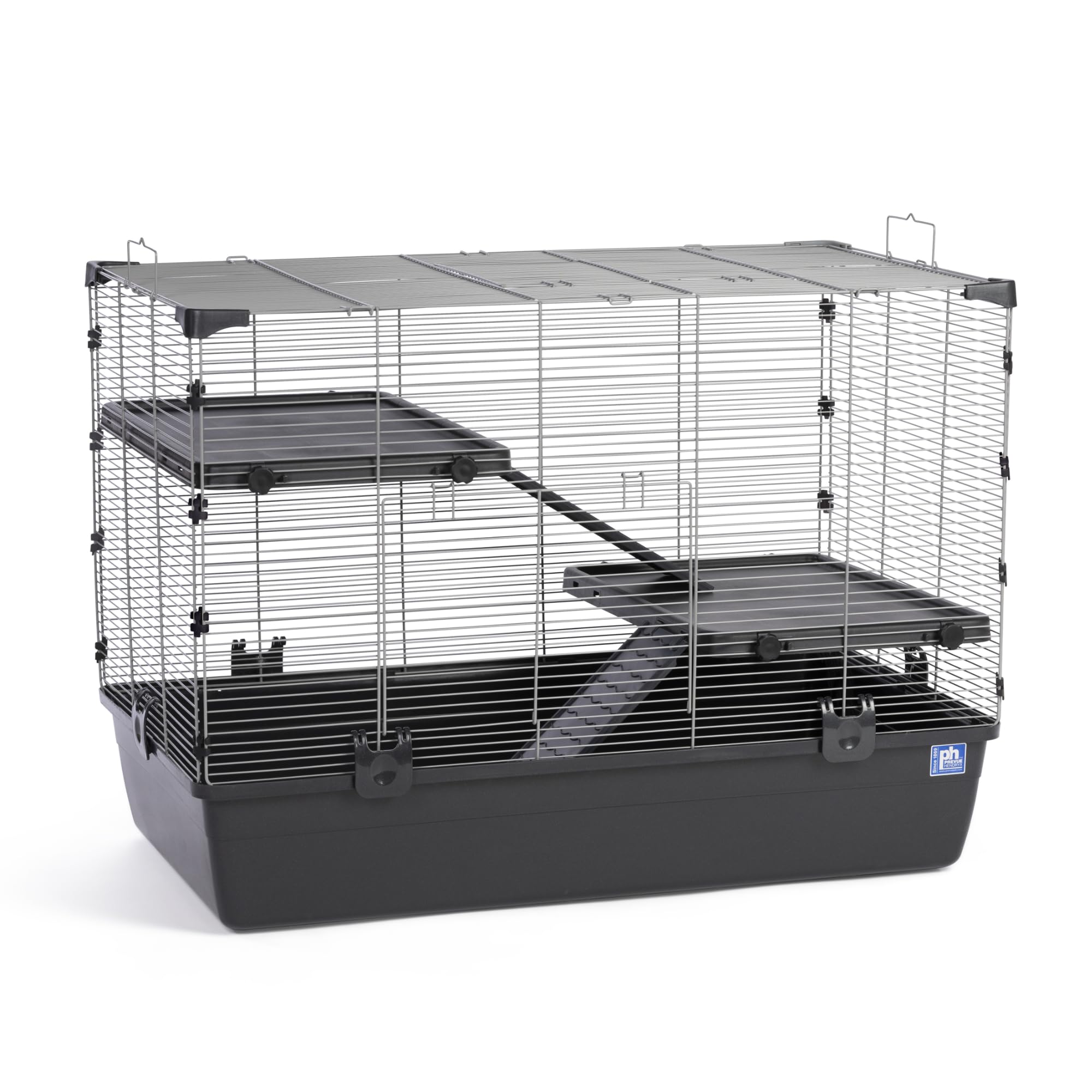 Prevue Universal Suburban 5528, vista frontal, acceso amplio para interactuar con tu mascota.