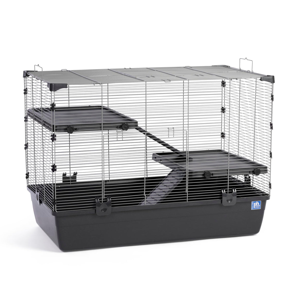 Prevue Universal Suburban 5528, vista frontal, acceso amplio para interactuar con tu mascota.
